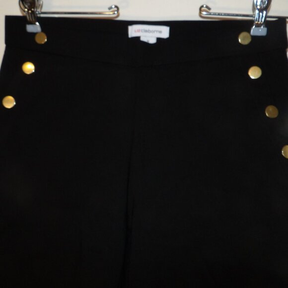 Liz Claiborne Nautical Style Bermuda Shorts Sz M - Picture 2 of 5